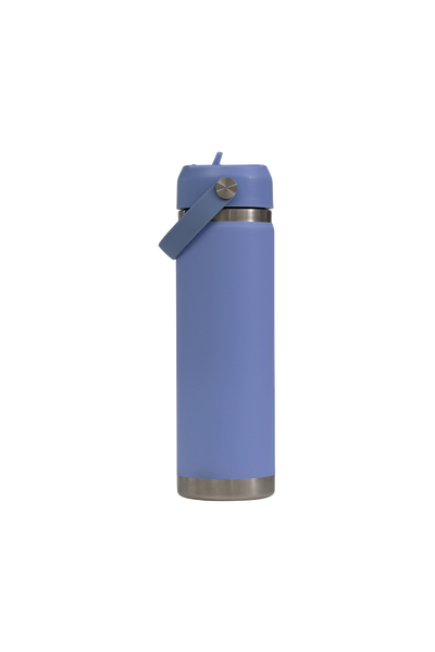 Big Insulated Water Bottle 650ml - Periwinkle