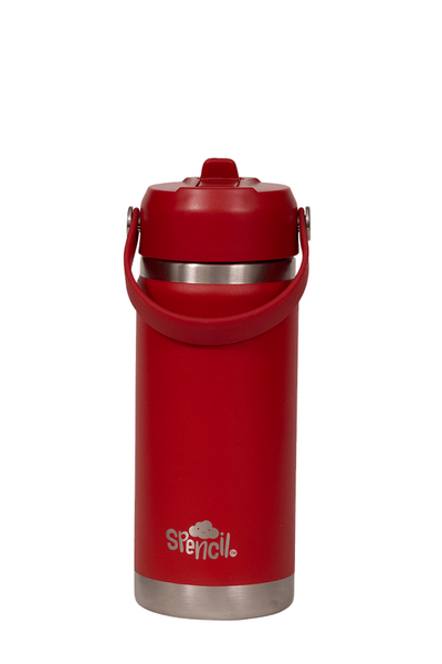 Little Insulated Water Bottle 470ml - Fire