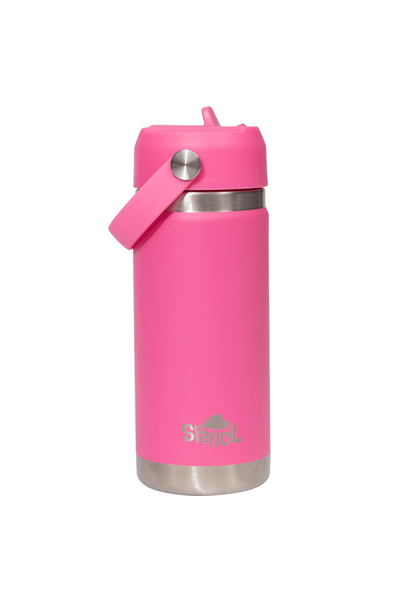 Little Insulated Water Bottle 470ml- Fuchsia