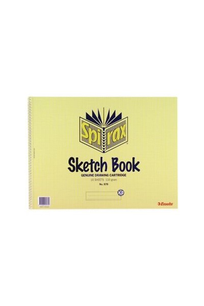 Spirax Sketch Book 579 A79 - 270x370mm (Pack of 10)