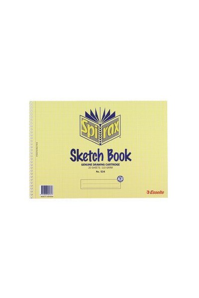 Spirax Sketch Book 534 - A4: 40 Pages (Pack of 10)