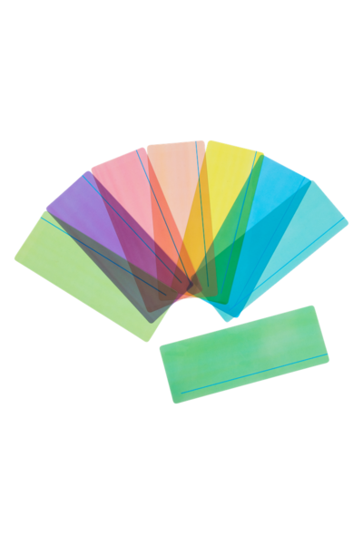 Reading Guide Sentence Strips - Blue (Large)