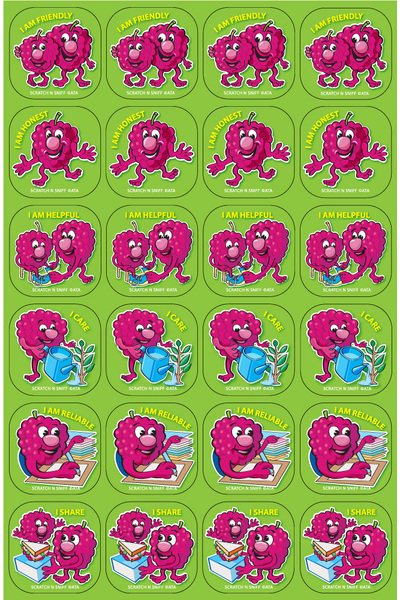 Good Behaviour Shaped ScentSations Stickers