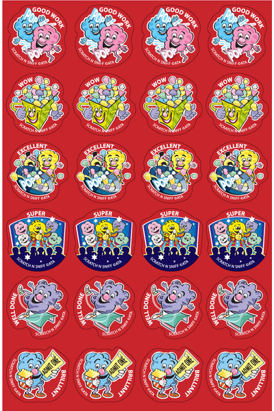 Popcorn ScentSations Stickers