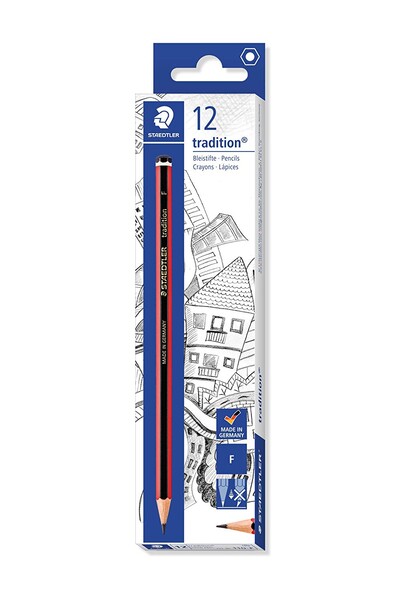 Staedtler - Tradition Pencils (Pack of 12): 3H