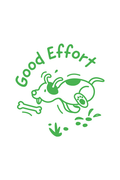 Good Effort (Dog) - Merit Stamp