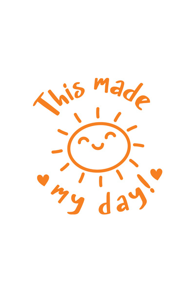 This Made My Day - Positivity & Wellbeing Merit Stamp
