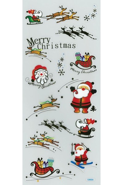 Stickers - Christmas Transparent
