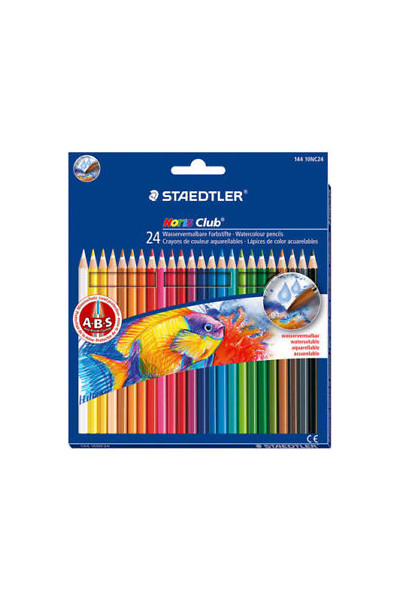 Staedtler Noris Pencils - Coloured Aquarell (Pack of 24)