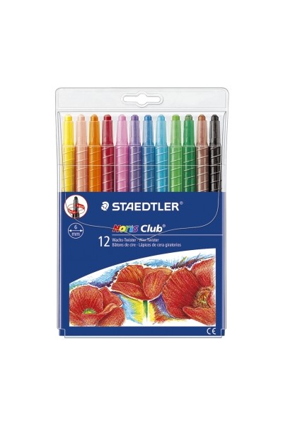 Staedtler Crayons - Noris Club Wax Twister: Pack of 12