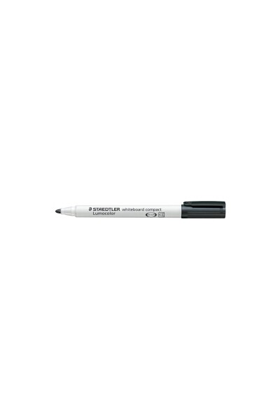 Staedtler Whiteboard Marker - 341: Compact Black (Box of 10)