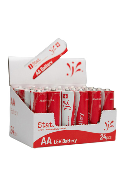Stat Battery - AA Bulk Alkaline (Box of 24)