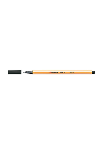 Stabilo Pen - Point 88 Fineliner (0.4mm): Black (Box of 10)
