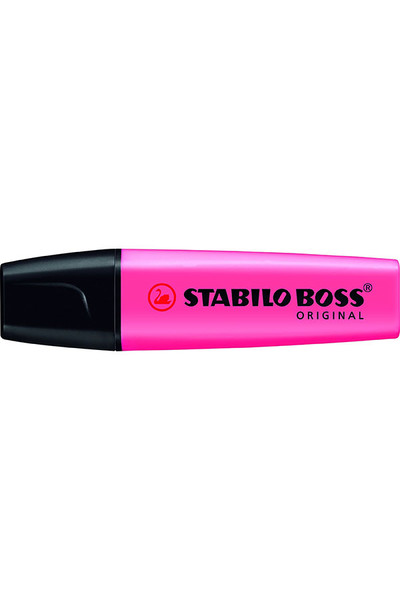 Stabilo Boss Highlighters - Pink (Box of 10)