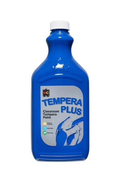Tempera Plus Classroom Paint 2L - Brilliant Blue