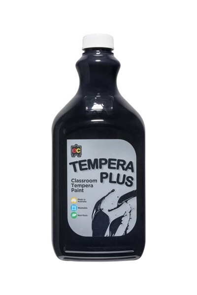 Tempera Plus Classroom Paint 2L - Black