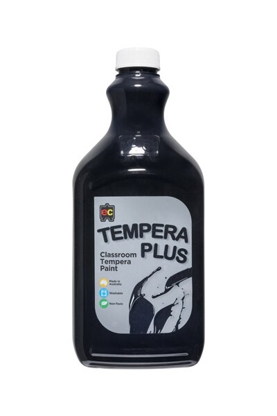 Tempera Plus Classroom Paint 2L - Black
