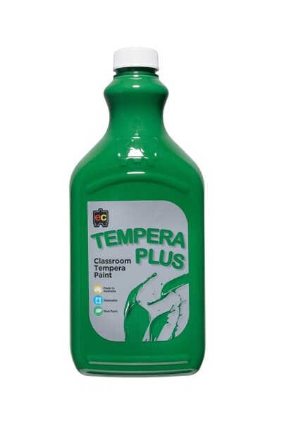 Tempera Plus Classroom Paint 2L - Brilliant Green