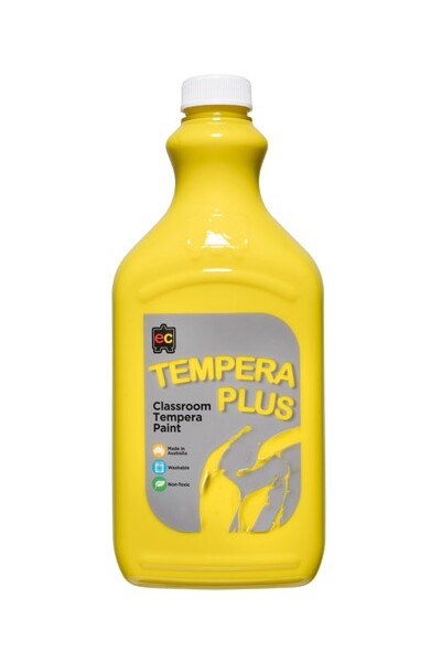 Tempera Plus Classroom Paint 2L - Brilliant Yellow