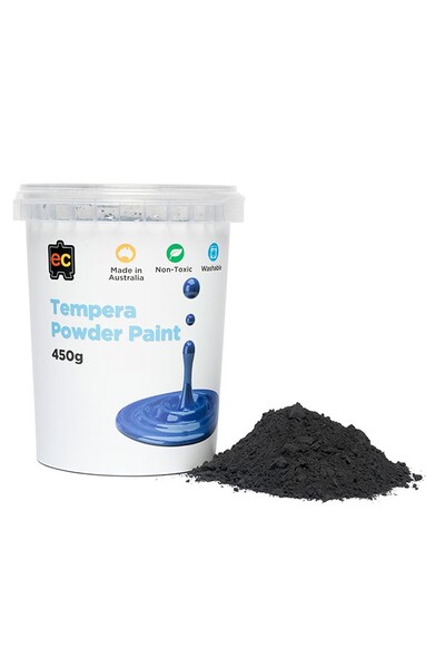 Tempera Powder 450gm - Black