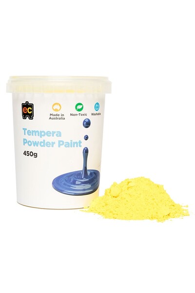 Tempera Powder 450gm - Yellow