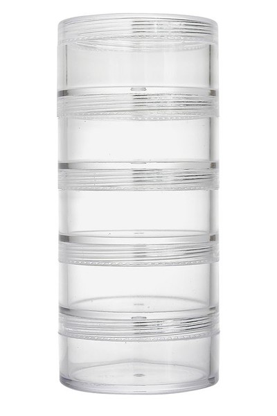 Stackable Containers - Empty (Pack of 5)
