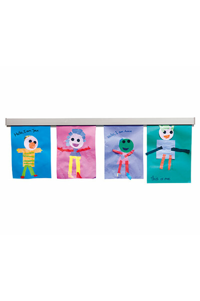 Artiteq Info Rail - White: 2m