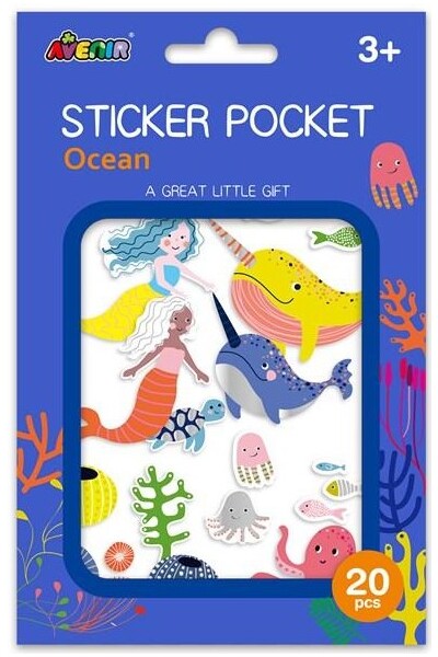 Avenir Sticker Pocket - Ocean