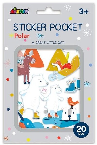 Avenir Sticker Pocket - Polar