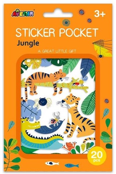 Avenir Sticker Pocket - Jungle