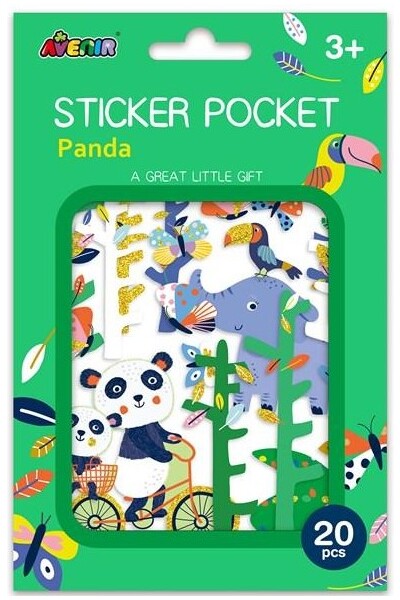 Avenir Sticker Pocket - Panda