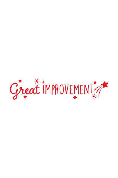 Great Improvement Teacher Stamp
