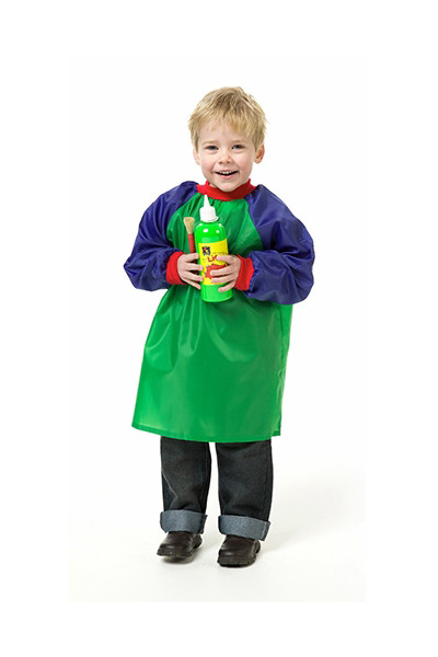 Painting Smock Toddler - Green (Open-Back)