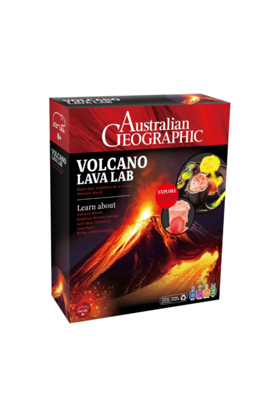 Australian Geographic: Volcano Lava Lab