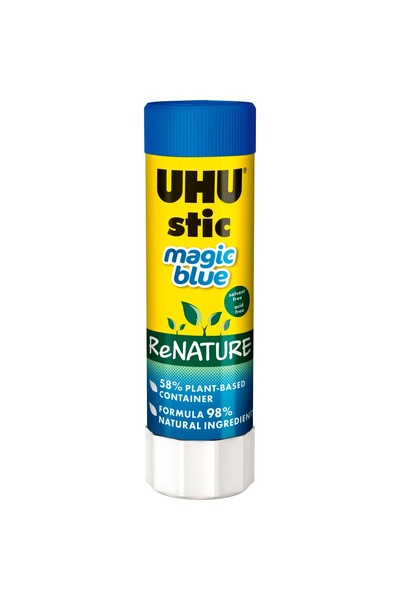 Glue Uhu - 40g: Renature Stic Blue (Single)