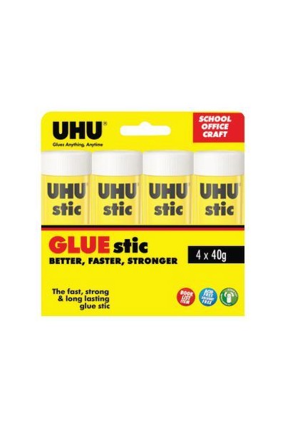 UHU Glue Stic - 40g: Box of 16