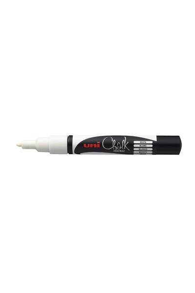 Uni-Ball Chalk Marker Bullet Tip 1.3mm - White