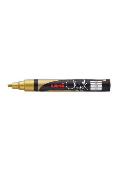 Uni-Ball Chalk Marker Bullet Tip 2.5mm - Gold