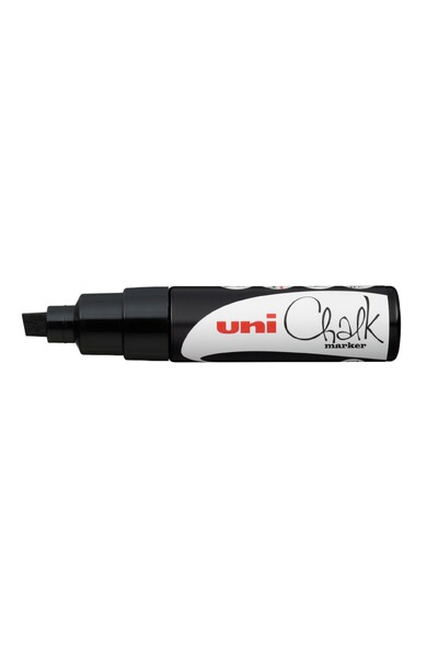 Uni-Ball Chalk Marker Chisel Tip 8mm - Black