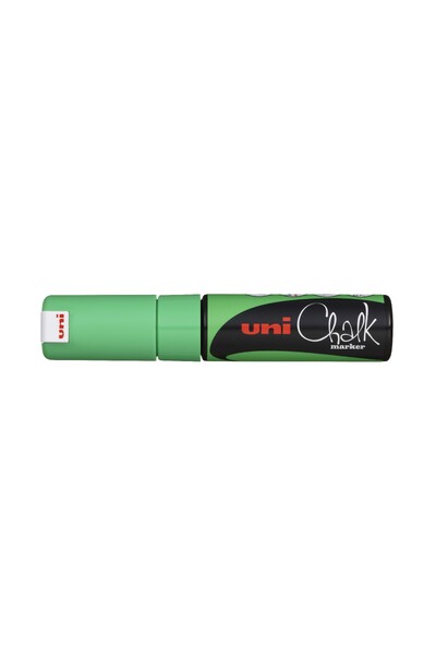 Uni-Ball Chalk Marker Chisel Tip 8mm - Fluoro Green