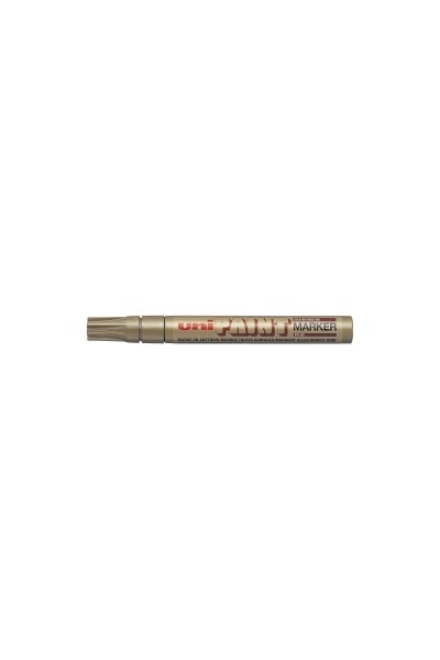 Uni-Ball Paint Marker PX-20 Medium Bullet Tip 2.8mm - Gold (Box of 12)