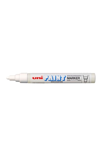 Uni-Ball Paint Marker PX-20 Medium Bullet Tip 2.8mm - White (Box of 12)