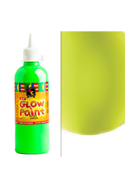 UV Glow Paint 500mL - Yellow