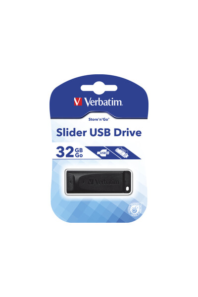 Verbatim USB - Store 'n' Go Slider 2.0: 32GB