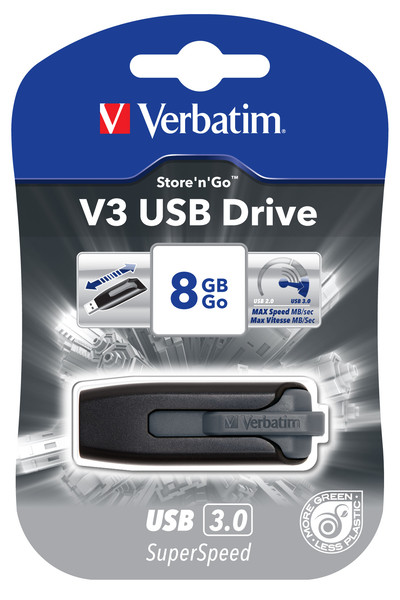 Verbatim USB Drive - V3.0 Store 'n' Go: 8GB