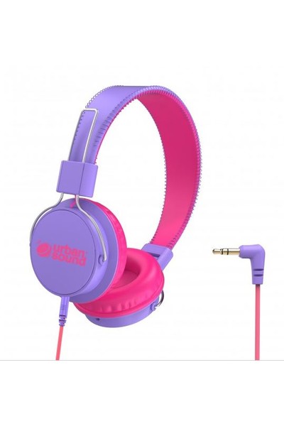 Verbatim Headphones - Urban Sound Volume Limiting: Purple/Pink