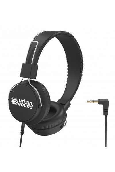Verbatim Headphones - Urban Sound Volume Limiting: Black/Black