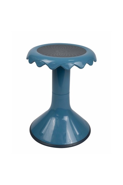 Creative Kids Sunflower Stool 450mm Height - Ocean Blue