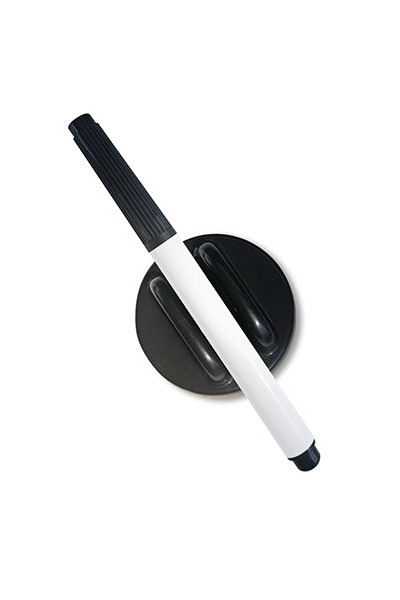 Visionchart Whiteboard Eraser/Marker Combo Magnetic Fine Point Black