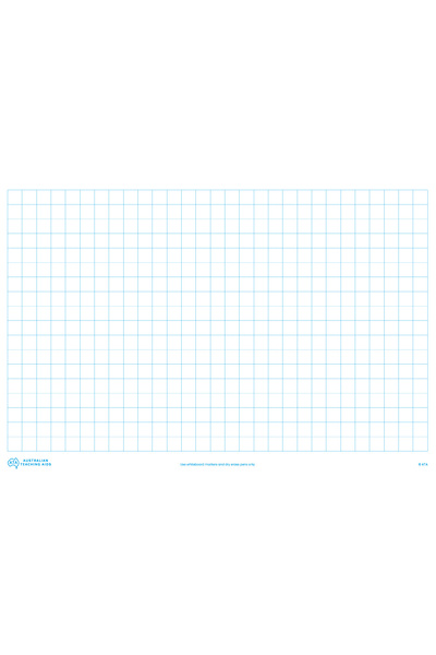 Magnetic Writing Sheets (2cm Graph) - Pack of 2